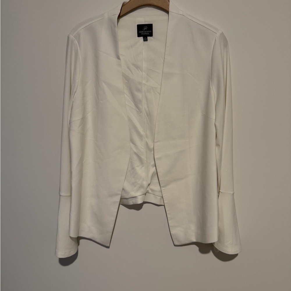 Adrianna Papell Cream Women's Blazer